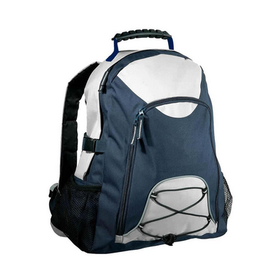 Kuza Backpack - Silver,Navy