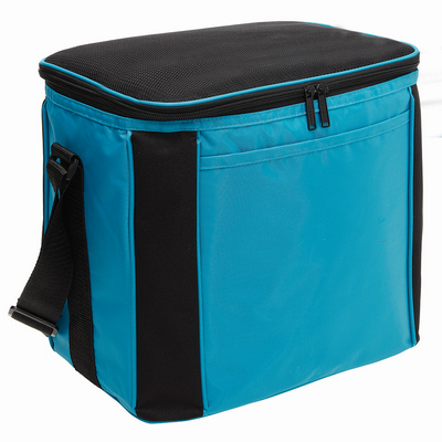 Large Cooler Bag - Aqua,Black