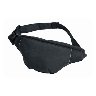 Platform Waist Bag - Black