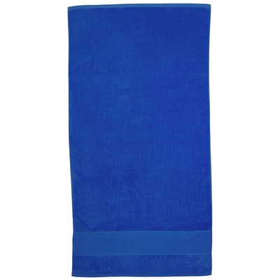 Terry Velour Towel - Royal