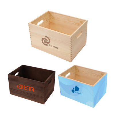 Large Wooden Storage Box