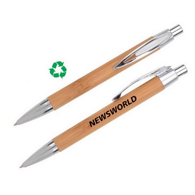 Eco Bamboo Ball Pen - (printed with 1 colour(s)) PC1460_PC