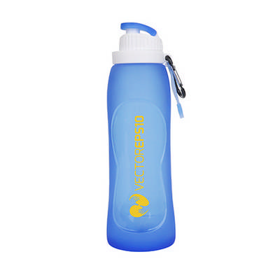 500ml Collapsible Silicone Drink Bottle (PCD030_PC) 500ml Collapsible Silicone Drink Bottle