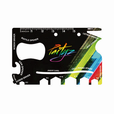 Full color print Card- sized Multi-tool (PCH015b_PC) Full color print Card- sized Multi-tool