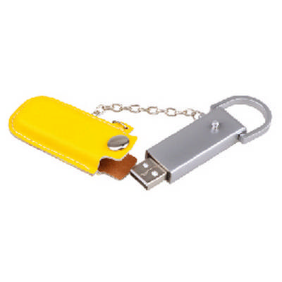 Leather Pouch Flash Drive (PCU849_PC) Leather Pouch Flash Drive