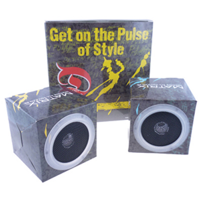 Cubic Foldable Speakers (AR503_PROMOITS) Cubic Foldable Speakers