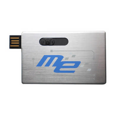 Metal Credit Card Drive-2GB