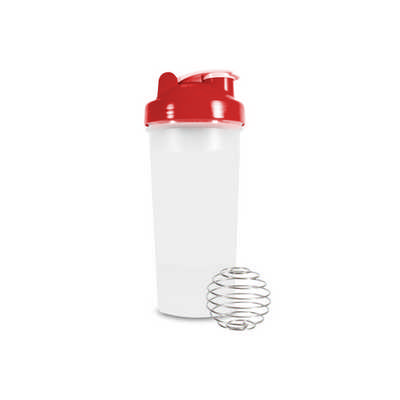 Fitness Shaker - 600Ml - Red