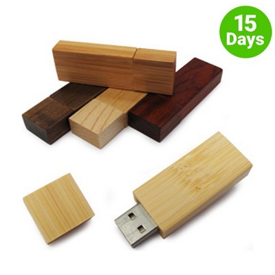 Whipbird Bamboo Usb Flash Drive-2GB