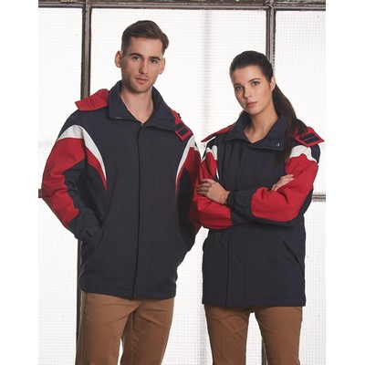 bathurst tri-color jacket with hood