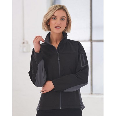 Ladies ?? Contrast Softshell Jacket