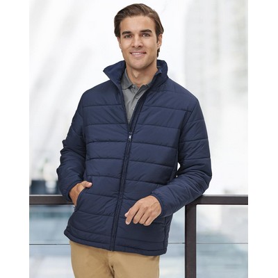 Men's Sustainable Insulated Puffer Jacket (3D Cut)