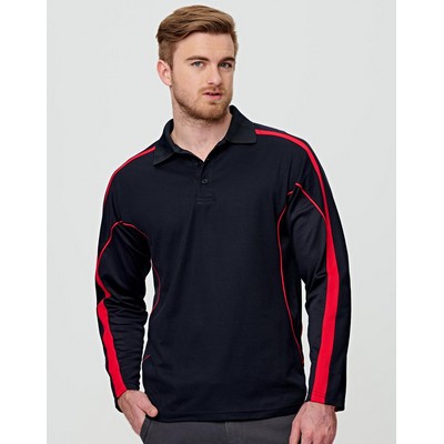 Men's TrueDry Long Sleeve Polo