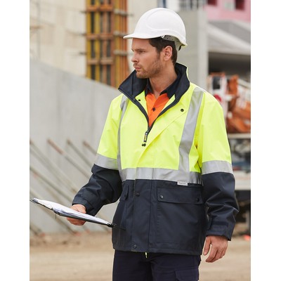 Hi-Vis Safety Jacket With 3M Tapes (SW18_WIN)
