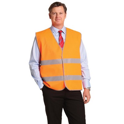 Hi-Vis Safety Vest With Reflective Tapes