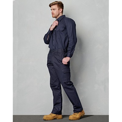 drill pant pocket on leg / regular fit