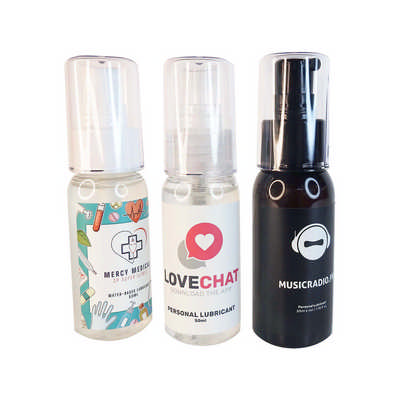 Personal Lubricant Bottle - Custom Label