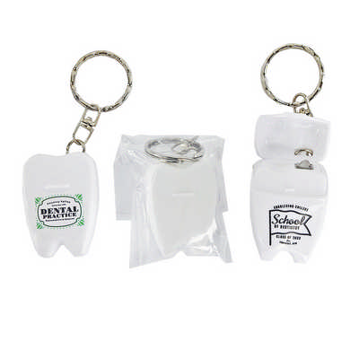 Dental Floss Keychain - Custom Label