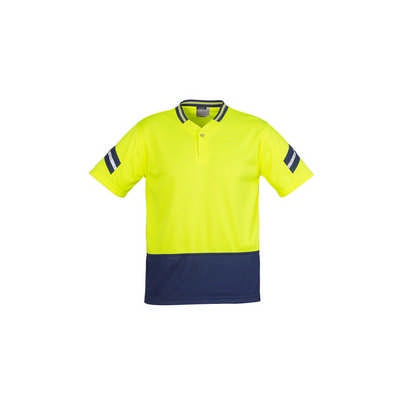 Mens Hi Vis Astro Short Sleeve Polo