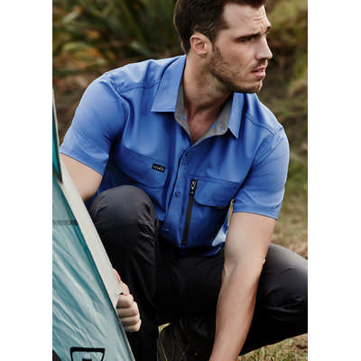 Mens Outdoor Short Sleeve Shirt