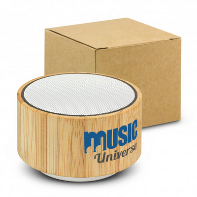 Bamboo Bluetooth Speaker - White