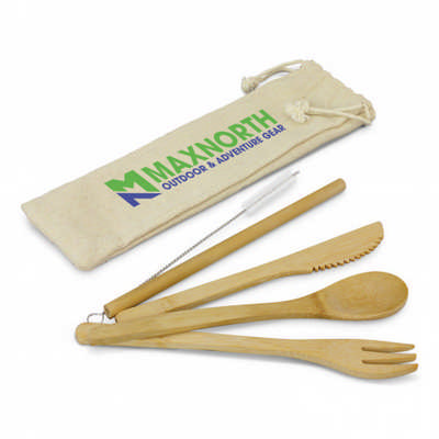 Bamboo Cutlery Set (117633_TRDZ)