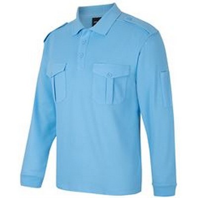 JBs L/S 250 EPAULETTE POLO: