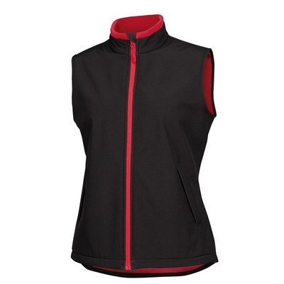Pdm Lds Water Resistant Softshell Vest (3WSV1_JBS) Pdm Lds Water Resistant Softshell Vest