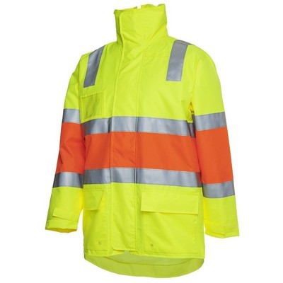 JBs Hv Longline LimeOrange Biomotion (D+N) Jacket (6DRP_JBS)