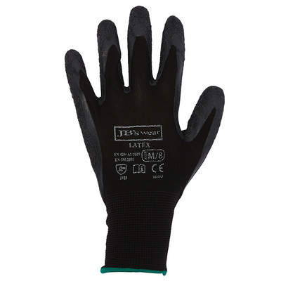 JBs Black Latex Glove (12 Pk) (8R003_JBS) JBs Black Latex Glove (12 Pk)