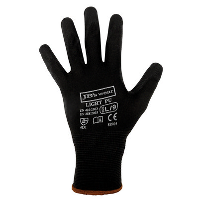 JBs Black Light Pu Breathable Glove (12 Pk) (8R004_JBS) JBs Black Light Pu Breathable Glove (12 Pk)